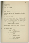 Moe Howard's 26pp. Script Dated July 1940 for The 1941 Three Stooges Film ''So Long Mr. Chumps'' -- Very Good Condition